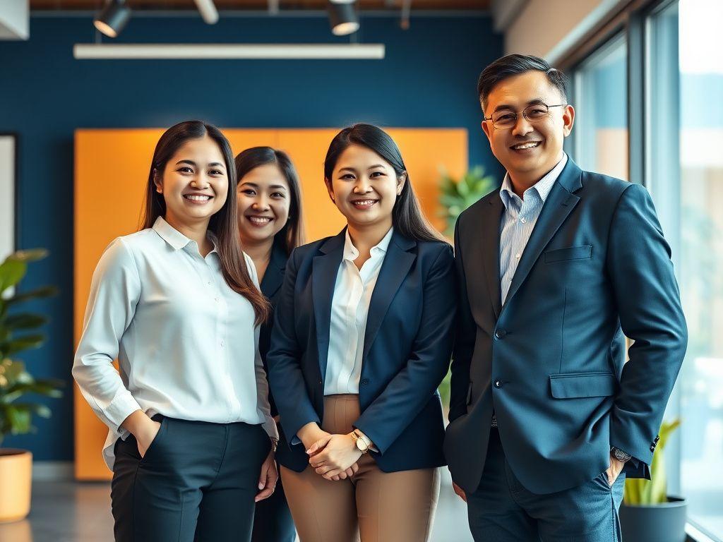 The Riverdesk advisory team at their Petaling Jaya office